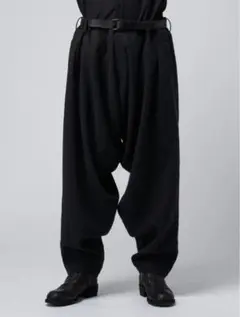 2025年最新】yohji yamamoto POUR homme 23aw ドレープパンツの
