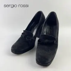 SergioRossi セルジオロッシ 37 ハイヒール 黒/TB29