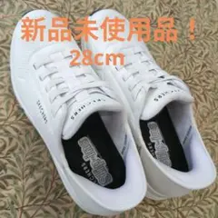 【新品】SKECHERS ハンズフリー ホワイト スニーカー28cm