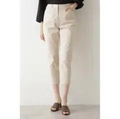 [洗える]コズミクールクロップドパンツNATURAL BEAUTY BASIC