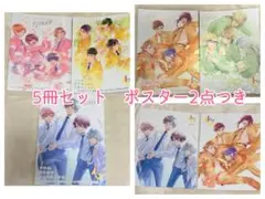 エースリー　A3!アニバーサリーブック5冊　ポスターつき
