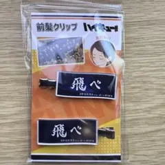 ハイキュー！！ 前髪クリップ 01. 烏野高校 新品・未使用 飛べ