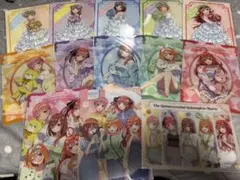 五等分の花嫁　下敷き　13枚セット