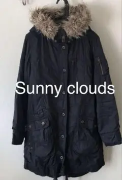 Sunny clouds モッズコート 黒