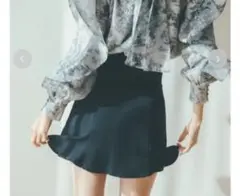 snidel フレアーミニスカショーパン