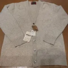 Cashmere Excellent knitカーディガン LLサイズ