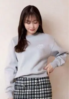 HLT CAFE ハーリップトゥ カフェ スウェット ピンク UNISEXサイズ Her lip to CAFE Original Goods PRESS wearing
