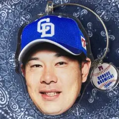 ⭐️ドラゴンズ　☆BIG FACE ワイヤーチャーム　☆堂上直倫コーチ　71