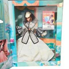 【美品】Barbie 映画『風と共に去りぬ』スカーレット・オハラ マテル社 人形