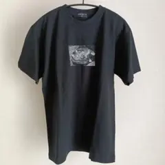 OLD UNIQLO 猫プリント ブラック Tシャツ M