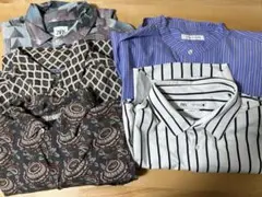 メンズ　柄シャツ　5点セット