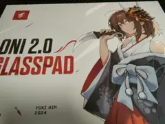 Yukiaim Oni 2.0 ガラスマウスパッド