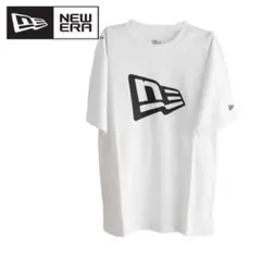 新品　L ニューエラ Tシャツ 半袖 レギュラーフィット クルーネック 白