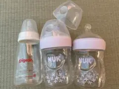 Pigeon & NUK 哺乳瓶セット