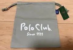 Polo Club ロゴ入り巾着袋 自宅保管品 未使用品