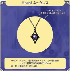 ホロライブ 誕生日記念2023 Hoshi ネックレス1点 ムーナ・ホシノヴァ