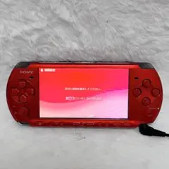 SONY PSP 3000 本体 ラディアントレッド