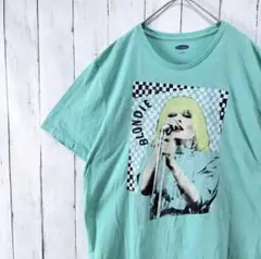 US古着 BLONDIE デボラハリー 半袖 Tシャツ バンドT バンT L