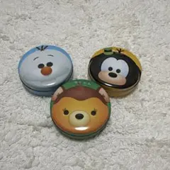 ディズニーツムツムめもかん缶3個セット+おまけ