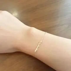 SIENA ROSE シエナロゼ　K10 ブレスレット　イニシャル　Y siena rose イニシャルブレスレット K10 シエナロゼ - メルカリ