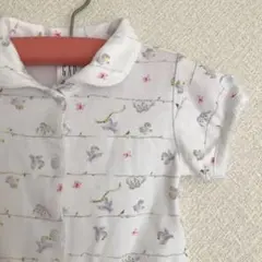 babyGAP 小鳥柄 ロンパース 60 70