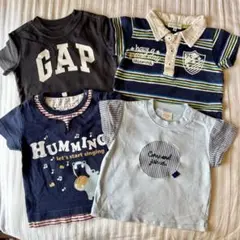 Tシャツ　80 まとめ売り4枚セット　男の子