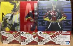 僕のヒーローアカデミア 一番くじ 二人のあこがれ クリアファイル まとめ売り