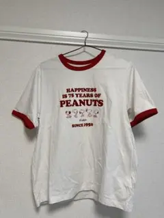 PEANUTS 75周年記念 Tシャツ XL
