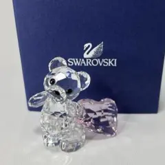 【美品】SWAROVSKI クリスベア With You クリスタル ベア