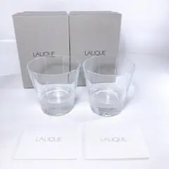 ラリック　ルーヴルペアビアグラス（大）　未使用品　ペアグラス ラリック ルーヴルペアビアグラス（大） 未使用品 ペアグラス