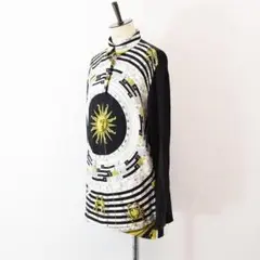 高級 HERMES エルメスジャポン株 シルク カシミヤ プルオーバー ブラウス