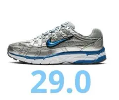 NIKE ナイキ　P6000 シルバー/ブルー　29.0cm