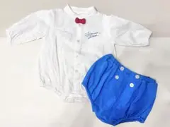 ディズニー　ドナルドダック　なりきり　シャツ&ブルマ