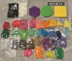 【8/18まで値下げ・即日】カワダ パーラービーズ アイロンビーズ 多色セット