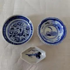 小皿　3点　骨董品