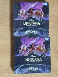 新品シュリンク付　ディズニー・ロルカナ　フラッドボーンの混沌　2box