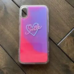 iPhone XR カバー　ネオンサンド