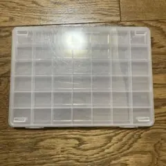 透明プラスチック収納ボックス 仕切り 42マス