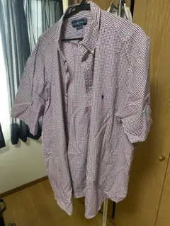 Ralph Lauren 半袖シャツ チェック柄　3xlt
