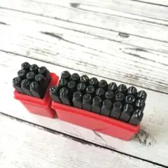 k028・【5mm】レザークラフト 革細工工具 ポンチ 刻印 36本セット