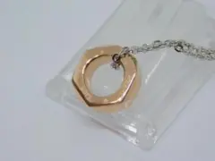 新品 ライオンハート ナット ネックレス ゴールド LION HEART