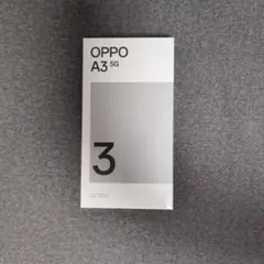 OPPO A3 5G 本体 未開封
