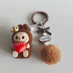 labubu ラブブ キーリング キーホルダー
