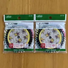 Clover まち針 22-721 40本入り
