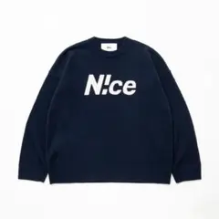 N!ce shop ネイビー ニット