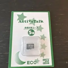 未開封！ECC 英検対策コース　5級　マイクロSDカード