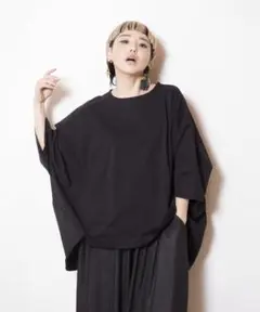 osmosis バッグロングコクーンプルオーバー
