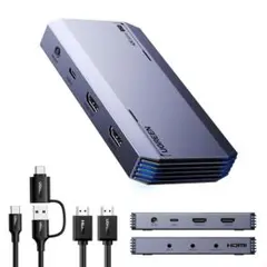 UGREEN 4K@60Hz HDMI キャプチャーボード 高速転送