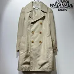 希少 美品 09年製 ジュンヤワタナベ コムデギャルソン デザイントレンチコート