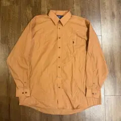 c-boy Ralph Lauren Blakeメンズオレンジ長袖シャツ　2XL